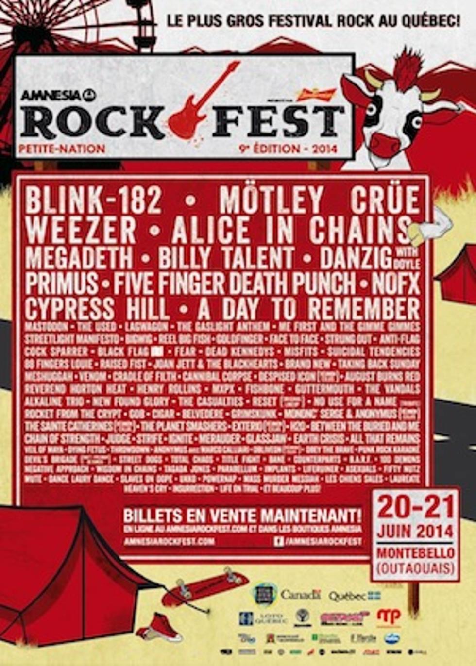2014 PNR Amnesia Rockfest Just May be the Reason to Plan a Trip to Canada