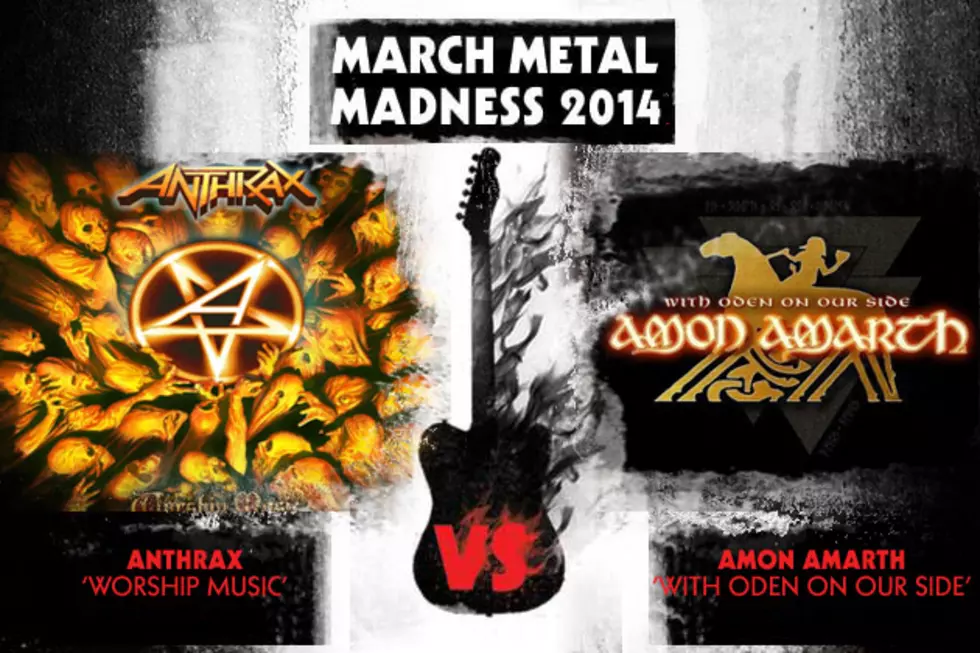 Anthrax vs. Amon Amarth - March Metal Madness 2014, Round 1