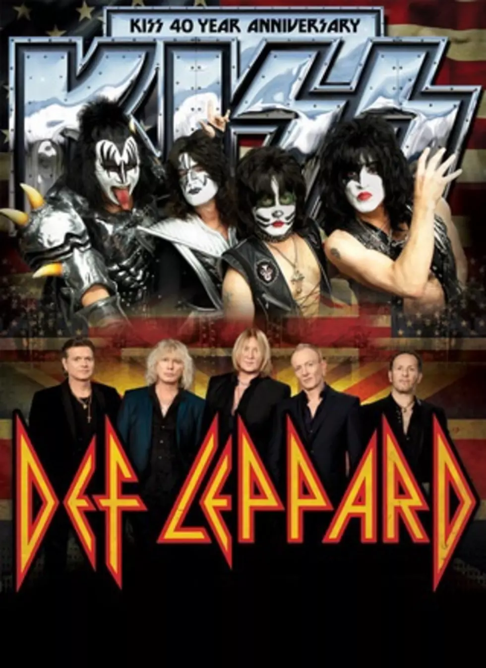 KISS and Def Leppard Unite for Summer 2014 Tour