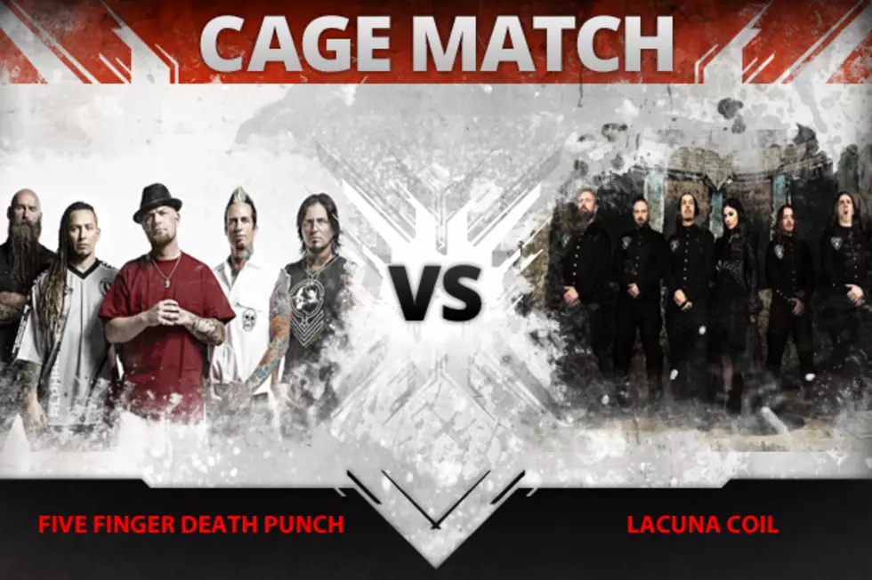 Five Finger Death Punch vs Lacuna Coil &#8211; Cage Match