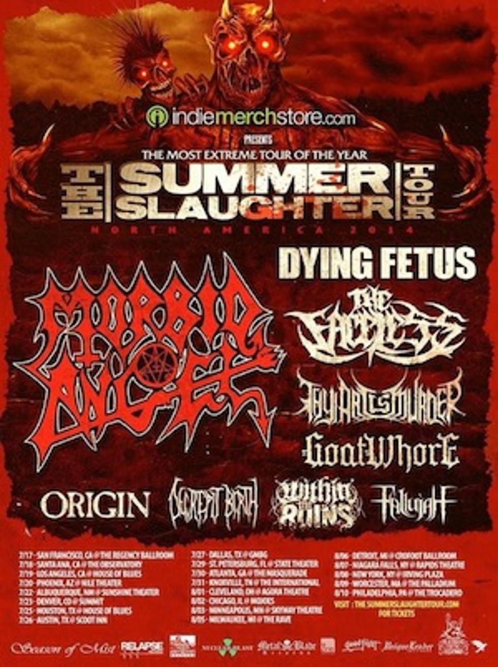 Dates Out for Morbid Angel-Headlined 2014 Summer Slaughter Tour