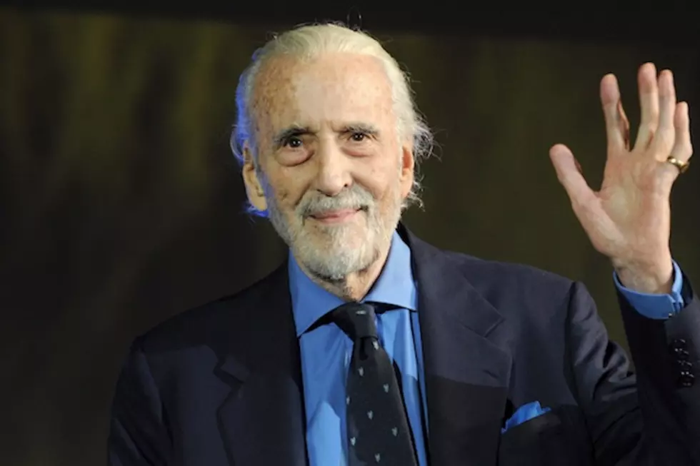 Christopher Lee Celebrates 92nd Birthday With 'Metal Knight'