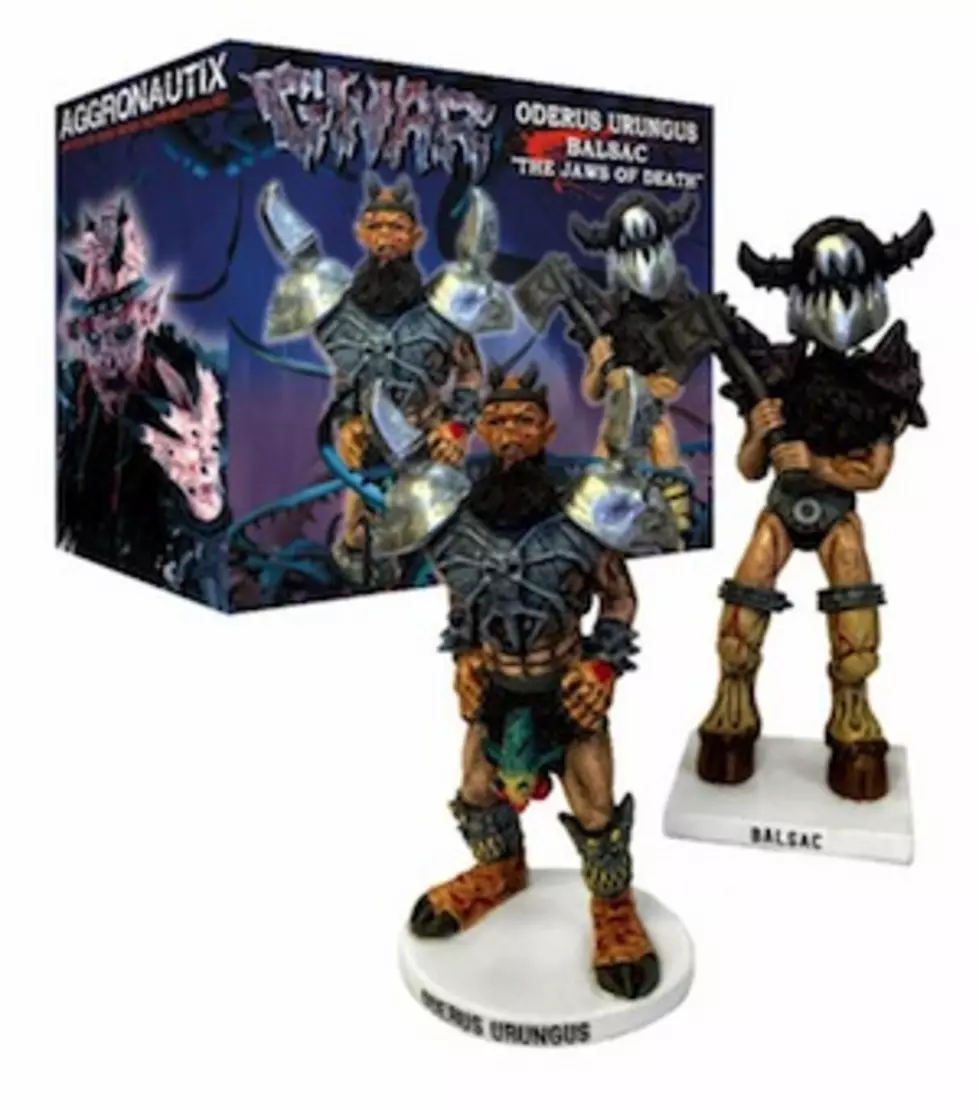 GWAR&#8217;s Oderus Urungus and Balsac the Jaws of Death Immortalized in New Throbblehead Set