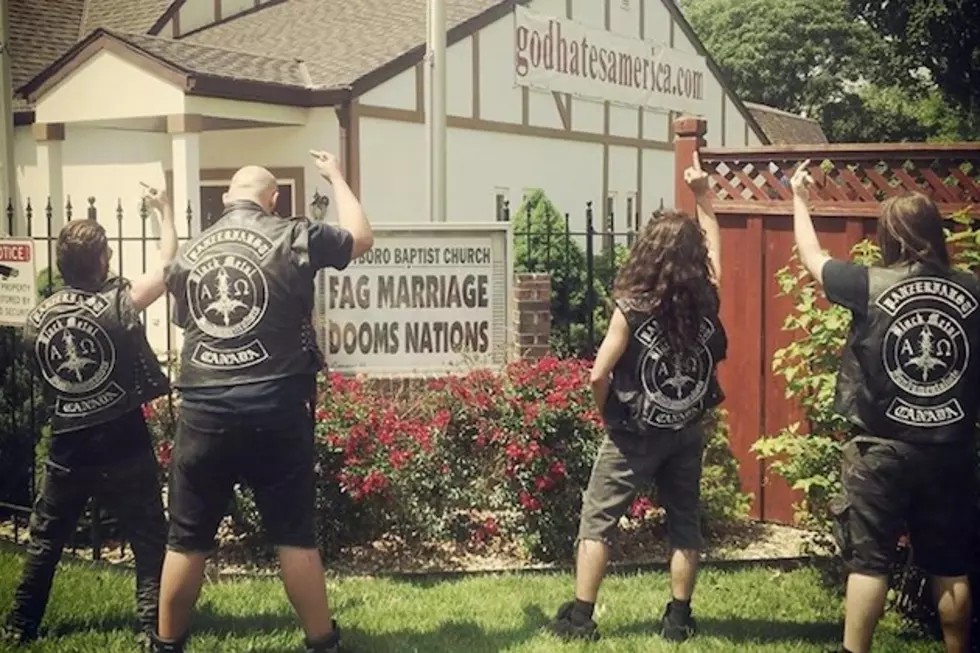 Black Metal Band Panzerfaust Piss on the Westboro Baptist Church – Literally!