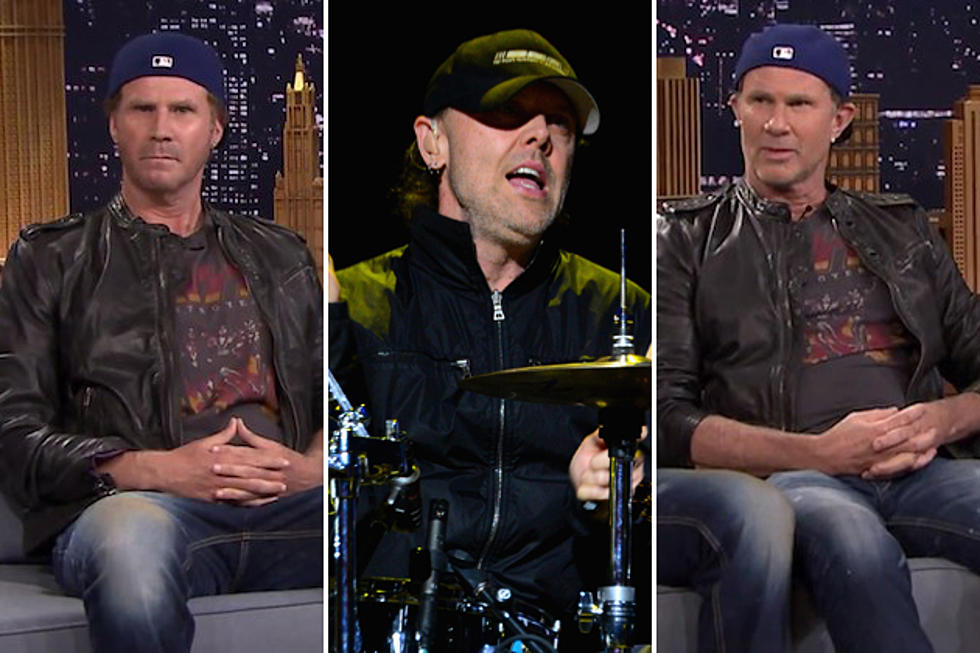 Lars Ulrich on Will Ferrell-Chad Smith Drum-Off: Bring It On