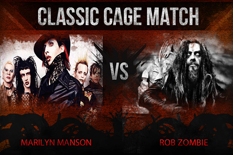Marilyn Manson vs. Rob Zombie &#8211; Classic Cage Match