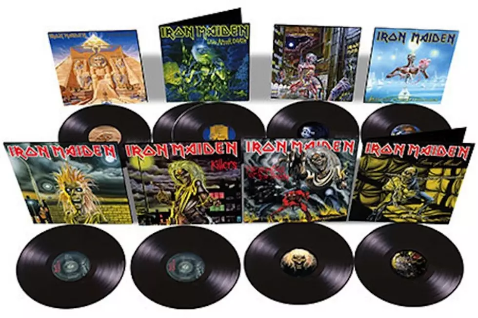 Iron Maiden to Reissue '80s Albums + Singles on Vinyl