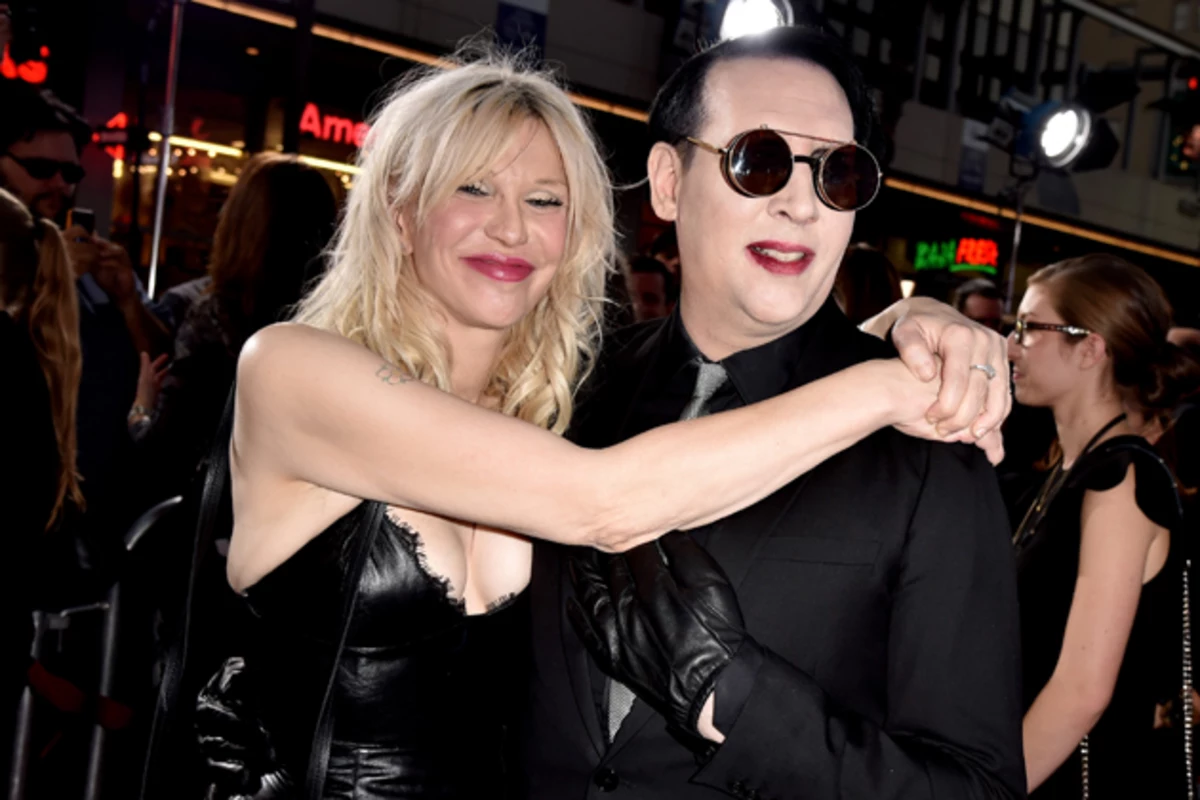 Marilyn Manson, Courtney Love Model for Marc Jacobs
