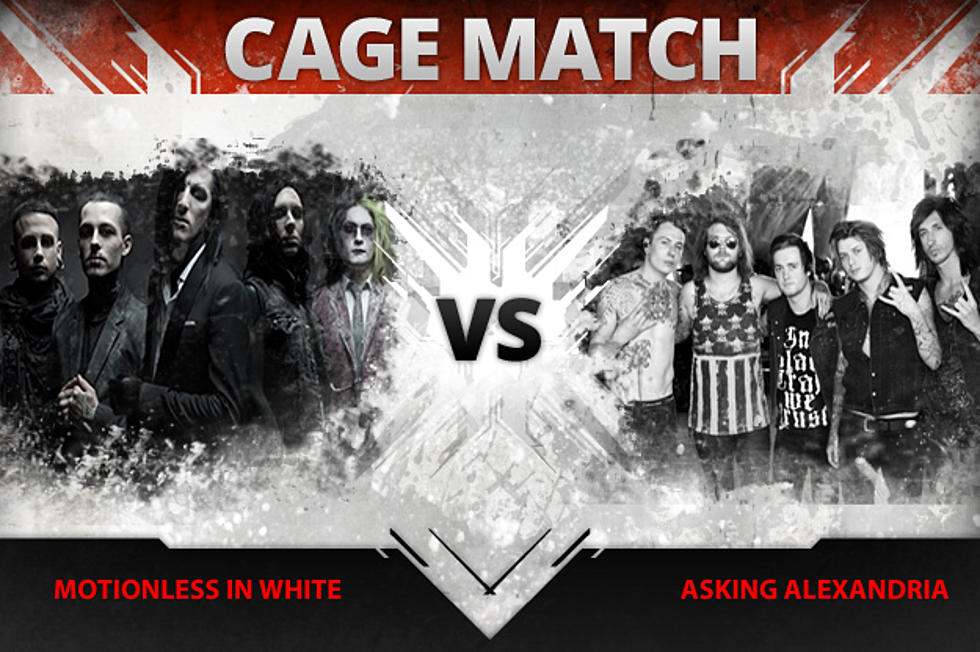 Motionless in White vs. Asking Alexandria &#8211; Cage Match