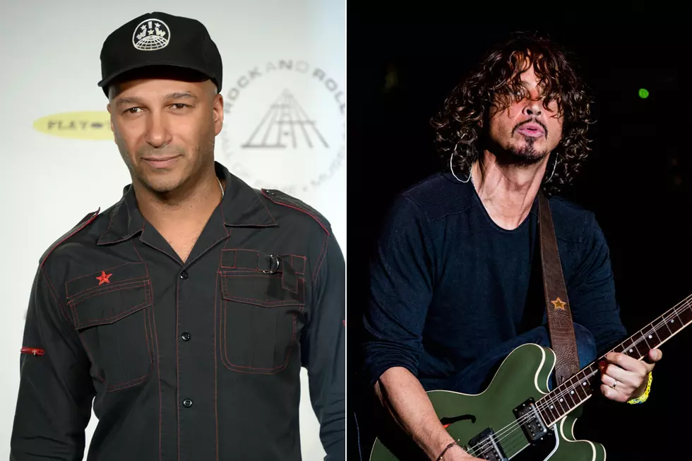 Audioslave Bandmates Tom Morello and Chris Cornell Reunite at Seattle Benefit Concert