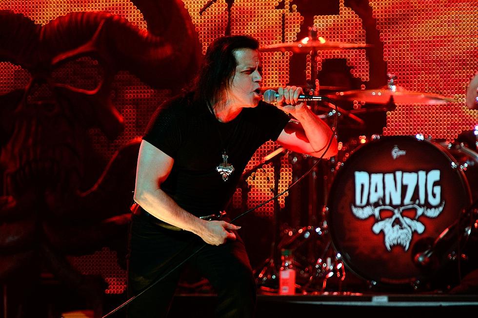 Danzig Puts Guy in Headlock