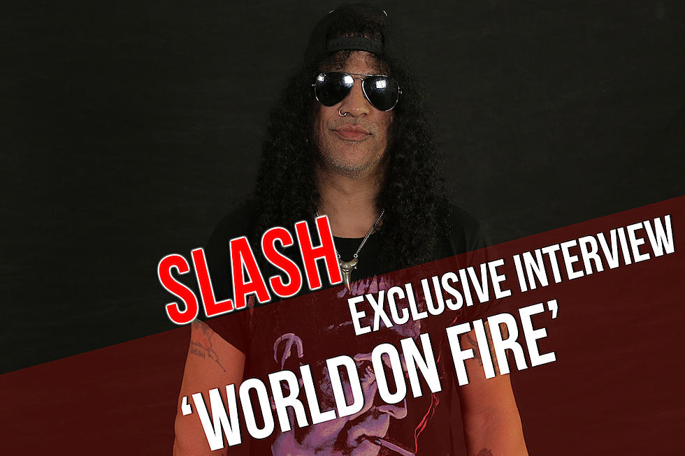 Slash Talks ‘World on Fire’ Album [Video]