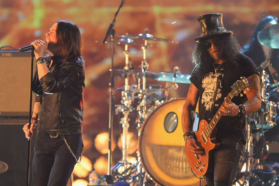 Slash Salutes Ozzy Osbourne With MTV Europe Music Awards Performance of ‘Crazy Train’