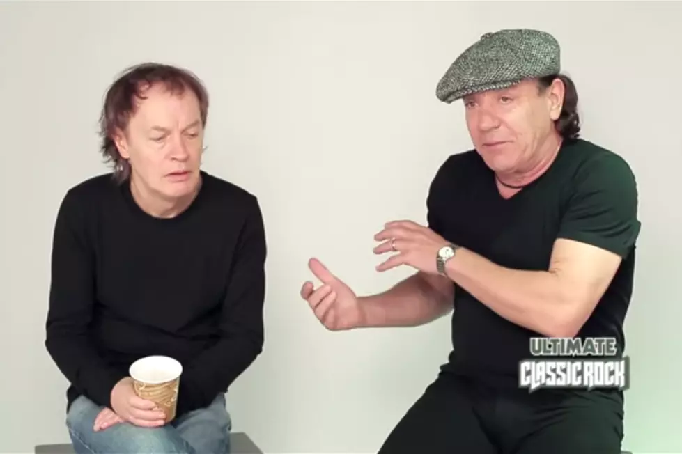 AC/DC’s Angus Young + Brian Johnson Talk Going For Broke On ‘Back In Black’ [Video]