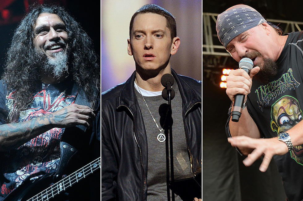 Slayer’s Tom Araya + Suicidal Tendencies’ Mike Muir Heap Praise on Eminem