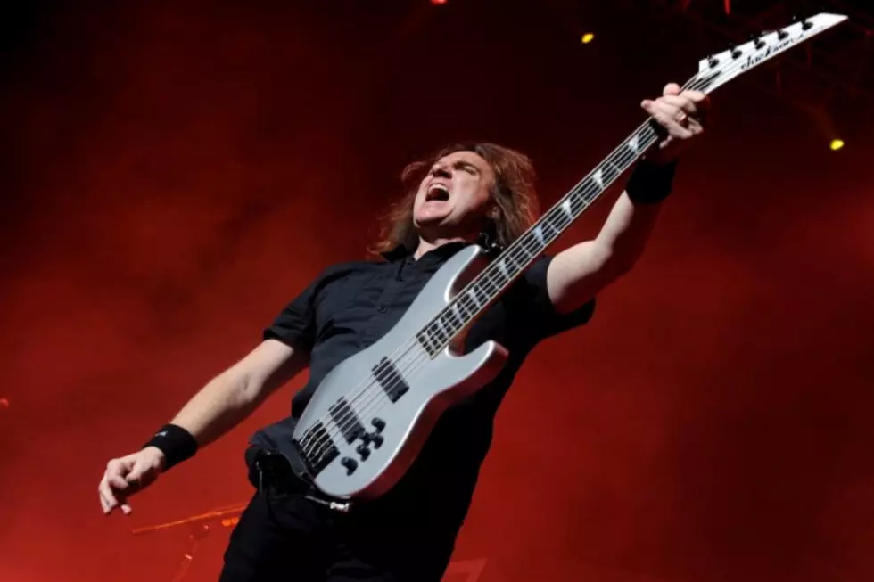 Megadeth Bassist David Ellefson Jams With Mysterious Drummer