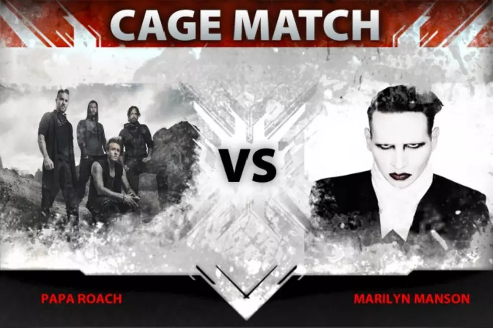 Papa Roach vs. Marilyn Manson &#8211; Cage Match
