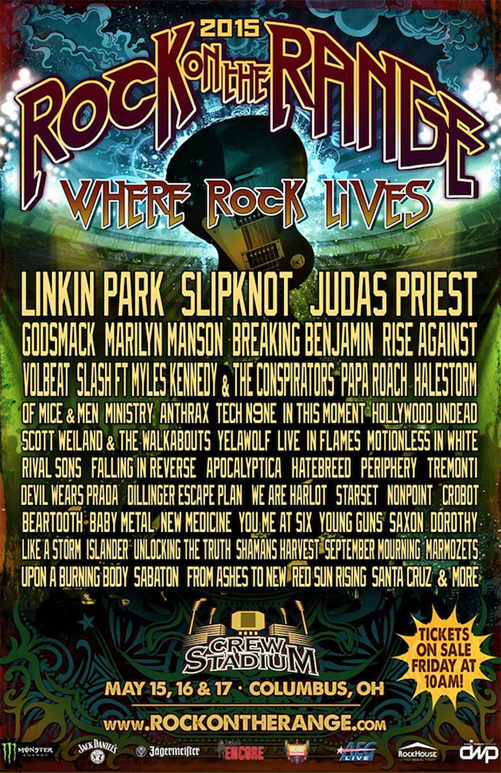 Register to Win Weekend Passes to Rock on the Range 2015!