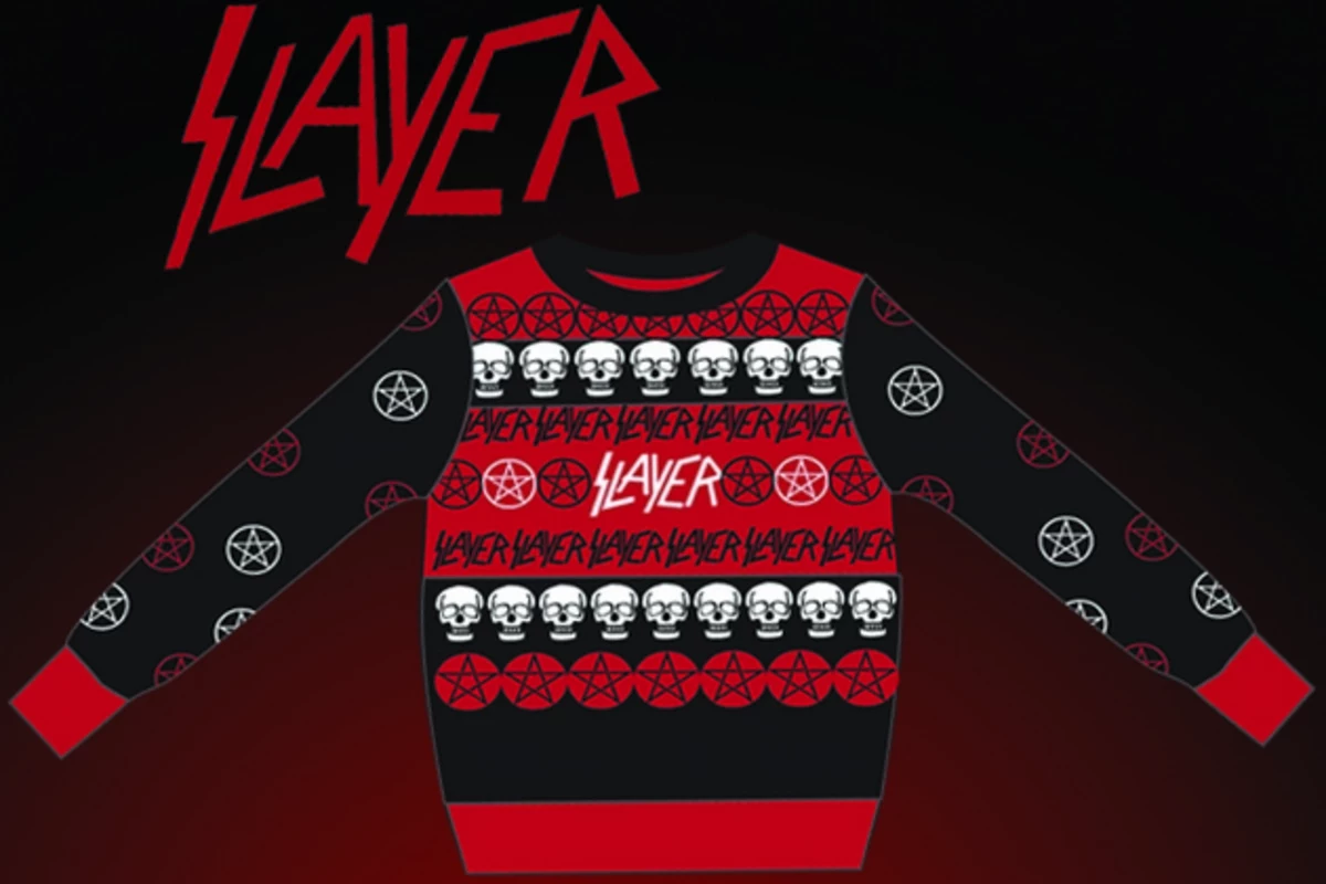 Slayer and Slipknot Ugly Christmas Sweaters Available