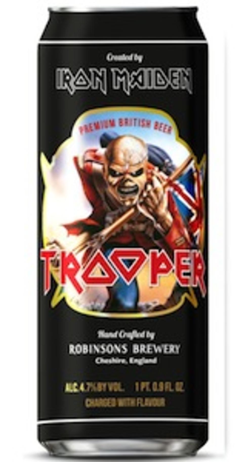 Iron Maiden to Unveil &#8216;Trooper Ale&#8217; Tallboy Cans in the U.S.