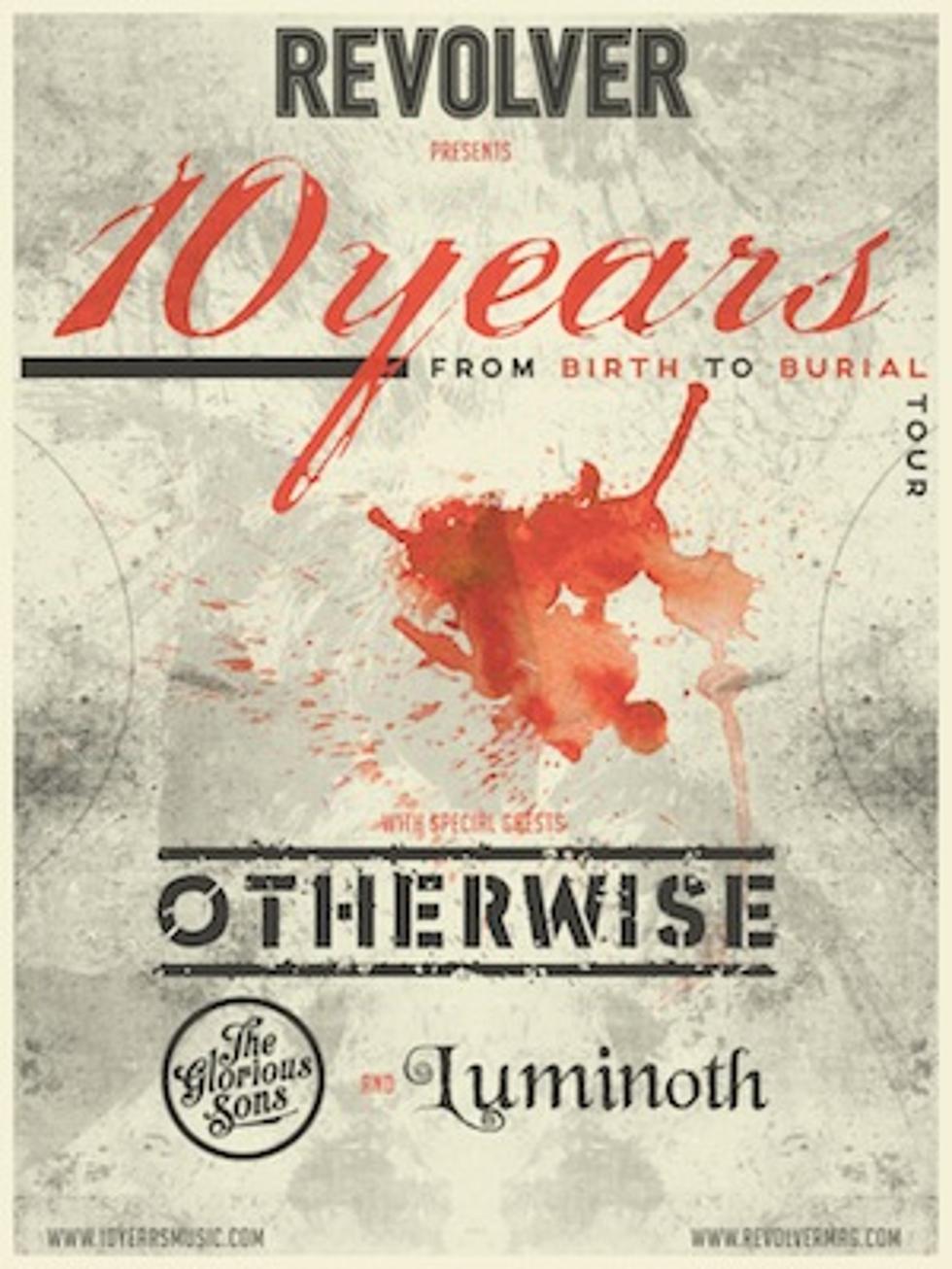 10 Years Announce 2015 U.S. Tour Ahead of New Album &#8216;From Birth to Burial&#8217;
