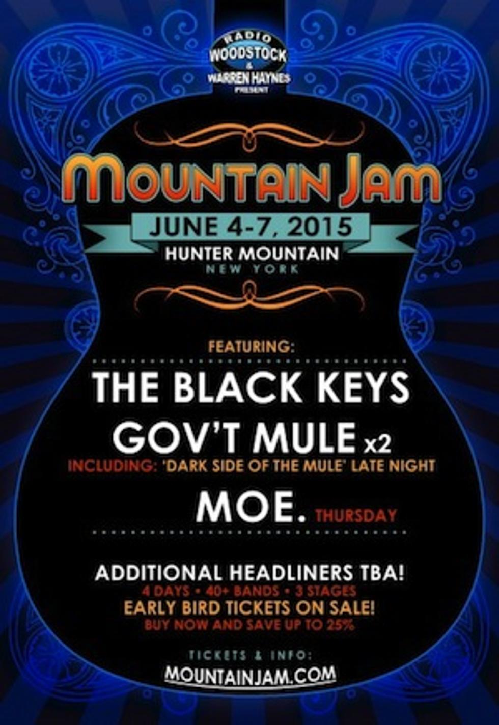 The Black Keys to Headline 2015 Mountain Jam Festival