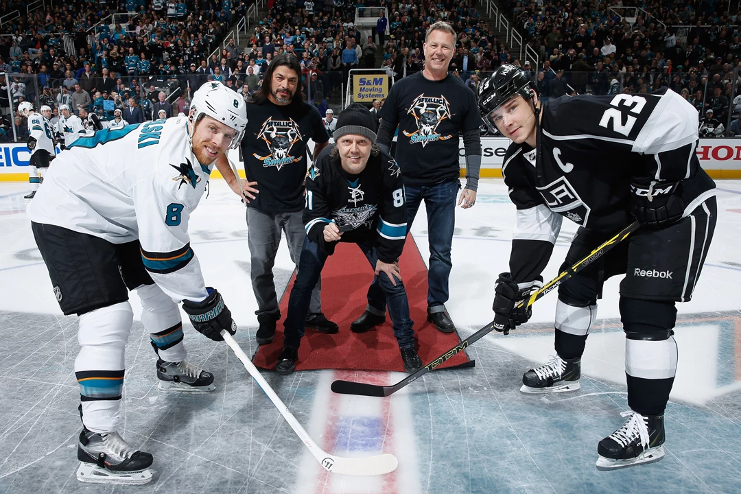 metallica san jose sharks jersey