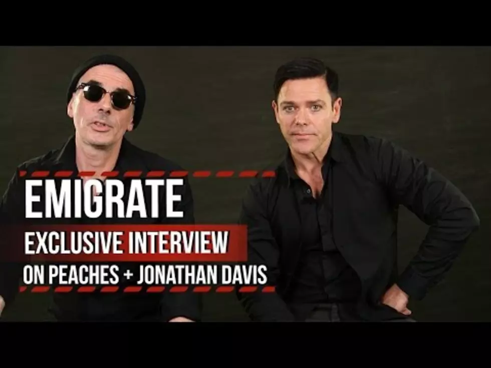 Emigrate on Working With Peaches + Korn's Jonathan Davis