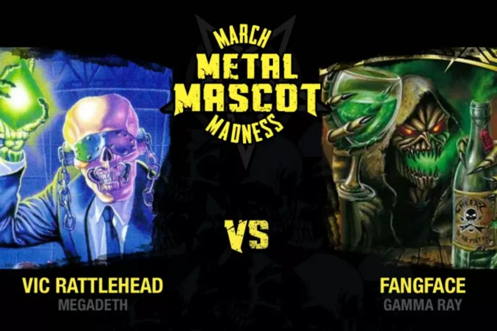 Megadeth&#8217;s Vic Rattlehead vs. Gamma Ray&#8217;s Fangface &#8211; Metal Mascot Madness, Round 2