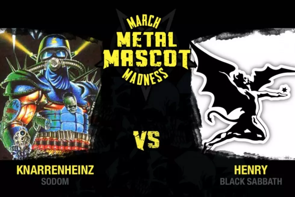 Sodom&#8217;s Knarrenheinz vs. Black Sabbath&#8217;s Henry &#8211; Metal Mascot Madness, Quarterfinals