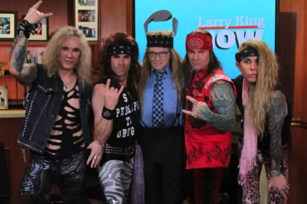 Watch Steel Panther’s Hilarious Appearance on ‘Larry King Now’