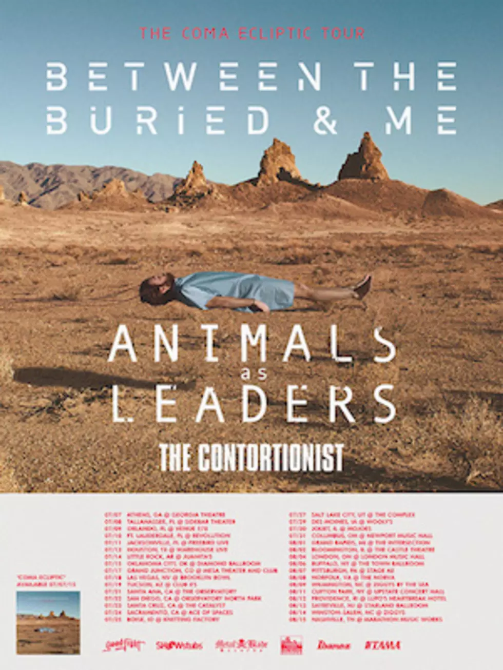 between the buried and me tour dates