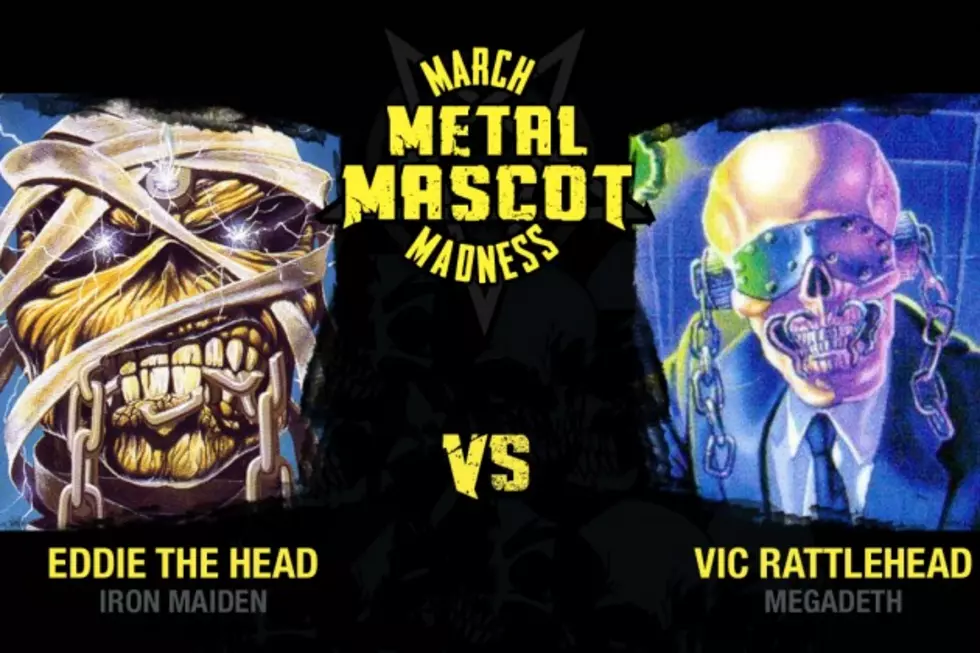 Iron Maiden&#8217;s Eddie the Head vs. Megadeth&#8217;s Vic Rattlehead &#8211; Metal Mascot Madness, Final Round