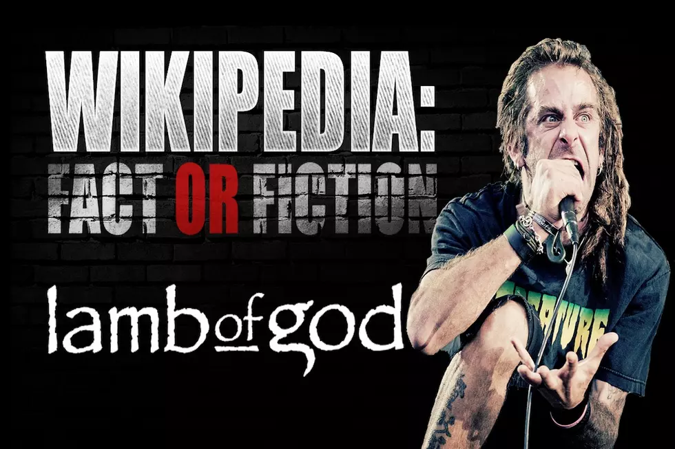 Lamb of God's Randy Blythe Plays Wikipedia: Fact or Fiction?