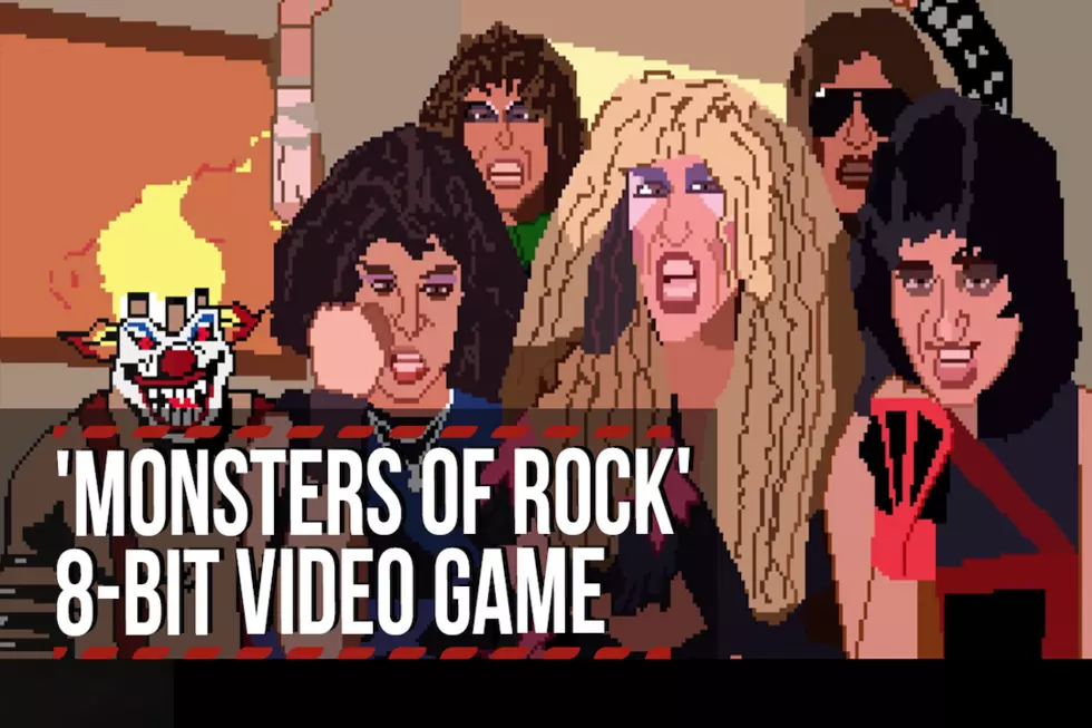 ‘Monsters of Rock’ 8-Bit Video Game Featuring Guns N’ Roses, Motley Crue, Def Leppard, Twisted Sister + Quiet Riot