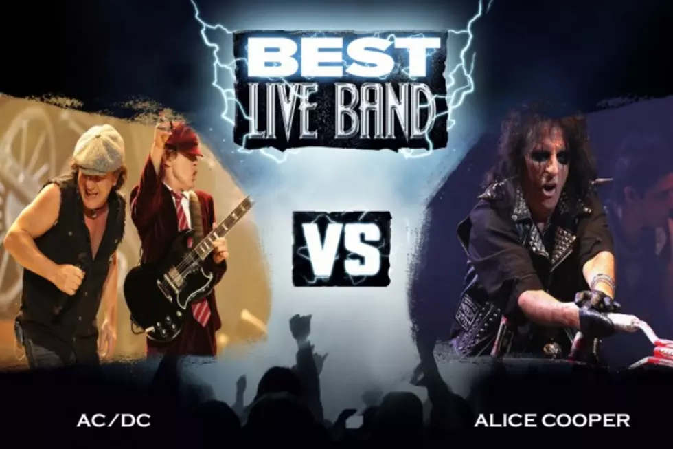 AC/DC vs. Alice Cooper &#8211; Best Live Band, Round 2