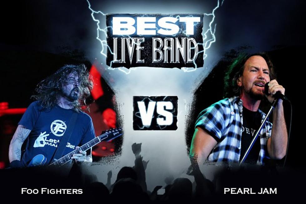 Foo Fighters vs. Pearl Jam &#8211; Best Live Band, Round 2