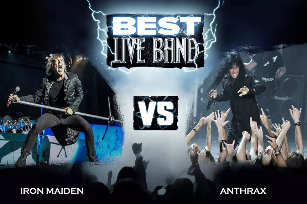 Iron Maiden vs. Anthrax - Best Live Band, Round 1