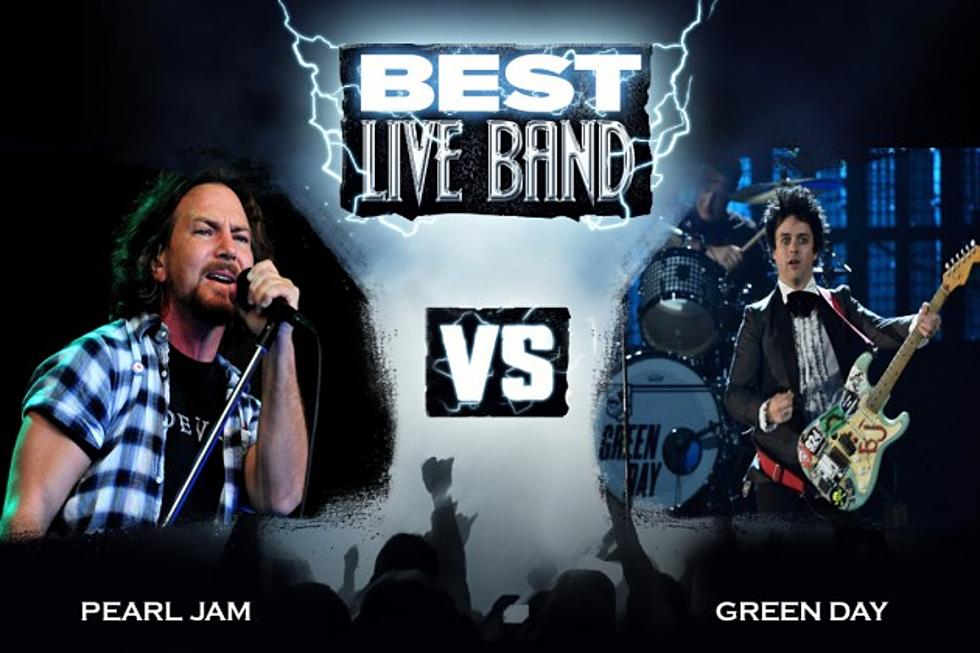 Pearl Jam vs. Green Day &#8211; Best Live Band, Quarterfinals