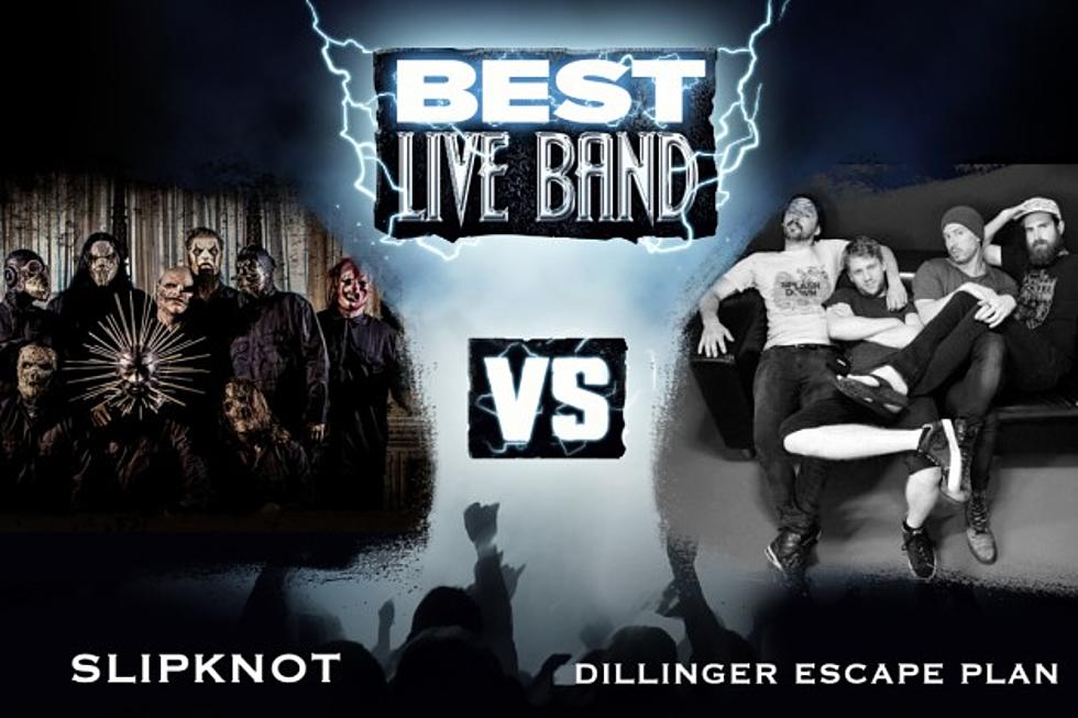 Slipknot vs. The Dillinger Escape Plan &#8211; Best Live Band, Round 1