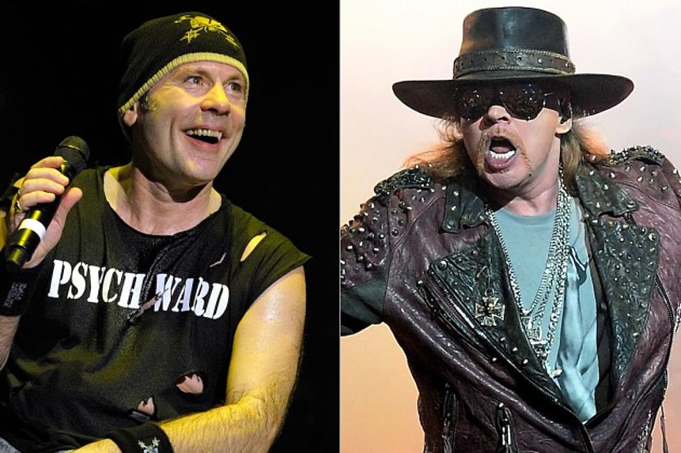 Iron Maiden&#8217;s Bruce Dickinson Regrets Not Punching Axl Rose Back in 1988
