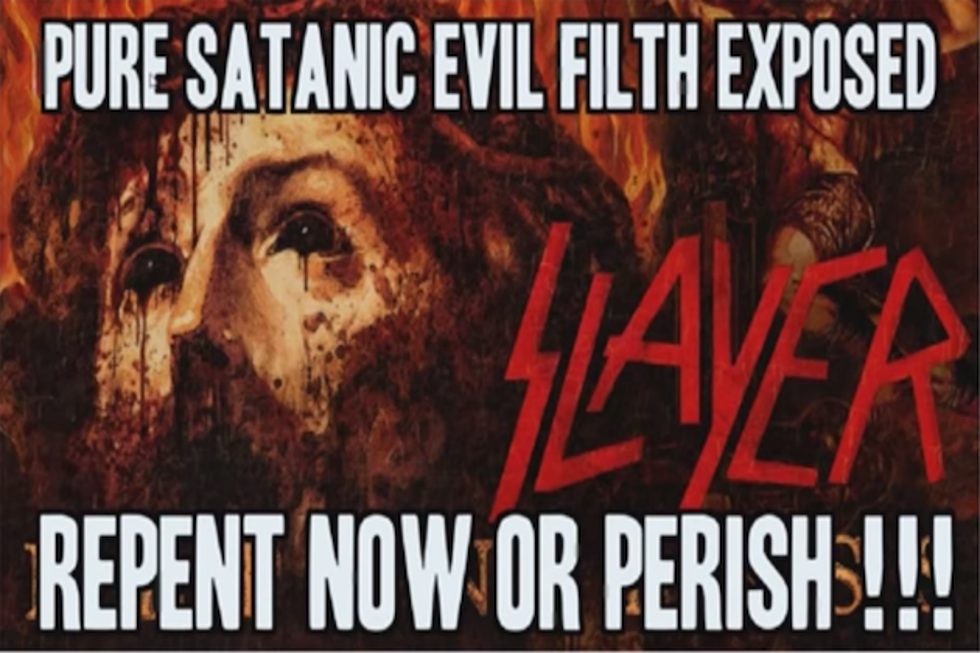 Christian YouTuber Attacks Slayer&#8217;s &#8216;Repentless,&#8217; Accidentally Uses Judas Priest Art to Portray God