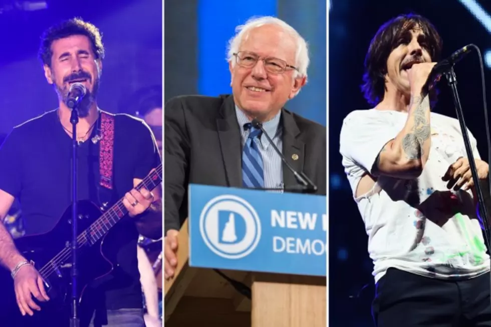 Serj Tankian, Red Hot Chili Peppers Endorse Presidential Candidate Bernie Sanders