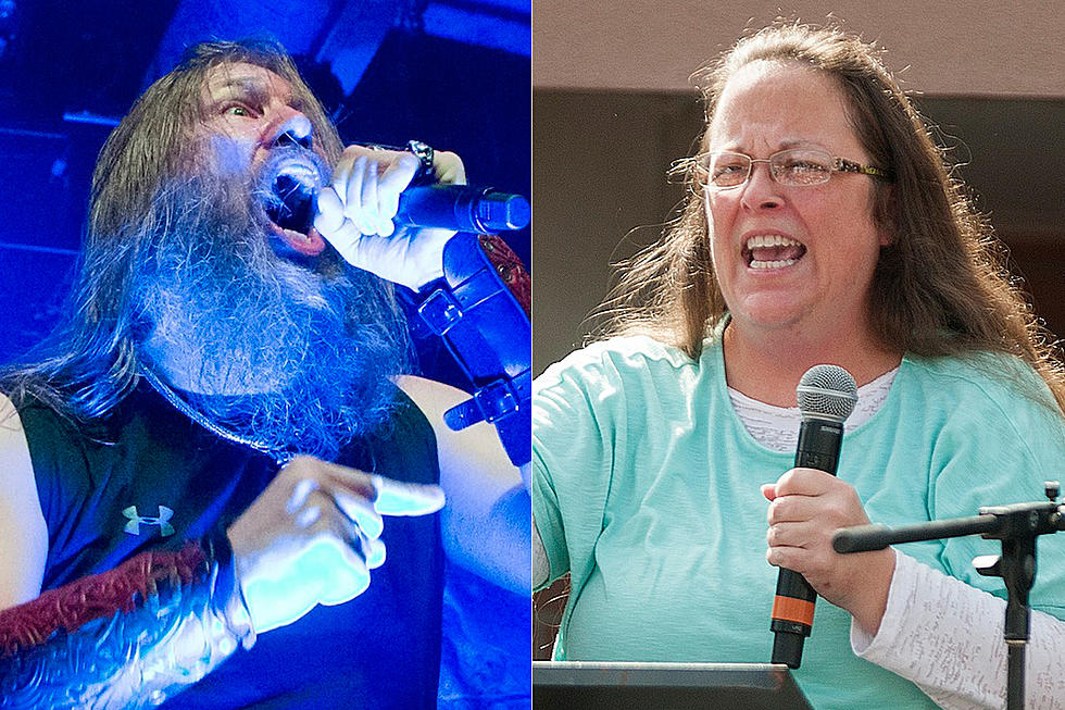 Amon Amarth's Johan Hegg to Kim Davis: 'Go Live in a Cave'