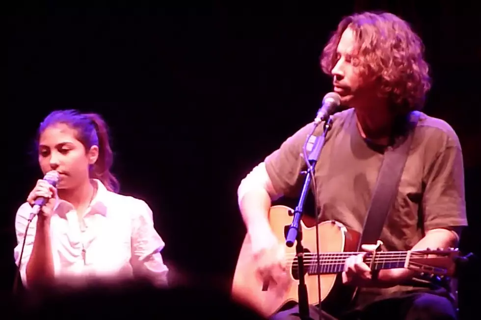 Chris Cornell Covers Bob Marley’s ‘Redemption Song’ With 11-Year-Old Daughter