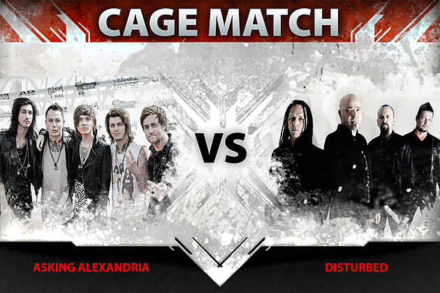 Asking Alexandria vs. Disturbed &#8211; Cage Match