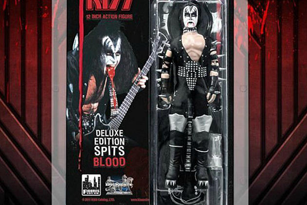 See the New Blood-Spitting KISS Gene Simmons Action Figure