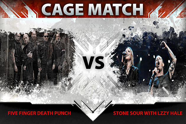 Five Finger Death Punch vs. Stone Sour Featuring Lzzy Hale &#8211; Cage Match