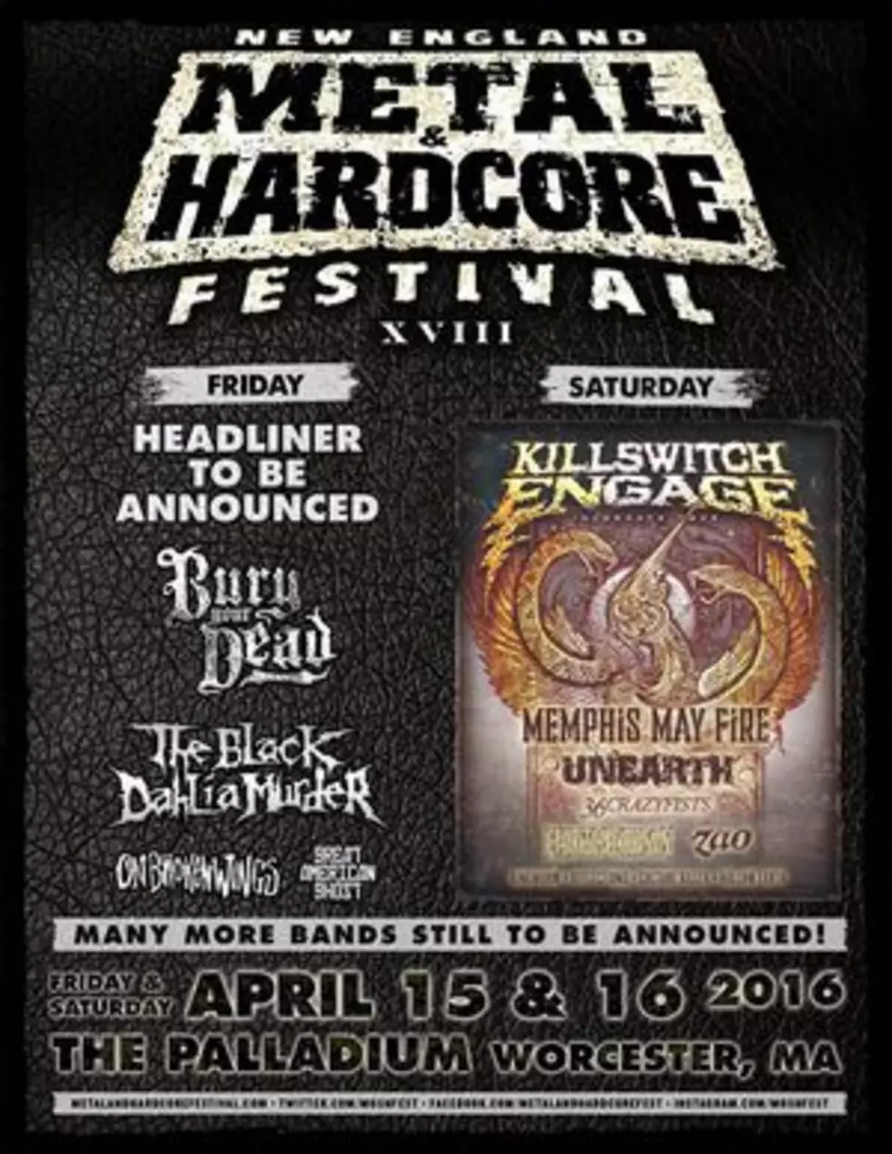 Killswitch Engage Lead New England Metal & Hardcore Festival