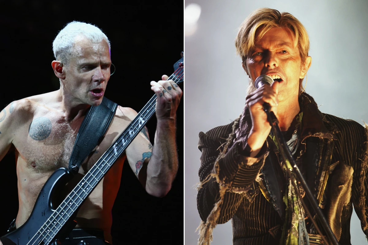 nogle få underordnet Fearless Flea Gets David Bowie Tattoo to Salute Late Rocker